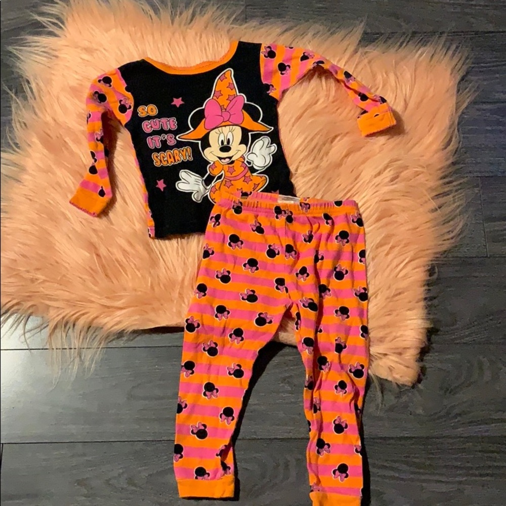 Halloween Minnie Pj set